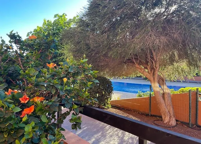 2-bedroom With Patio Next To Pool - La Tejita